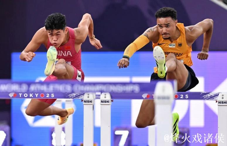 中国三位选手携手晋级田径世锦赛110米栏半决赛